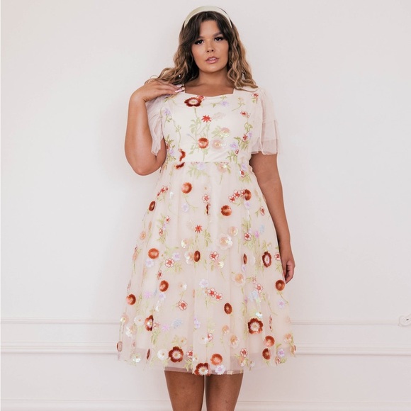 JessaKae Dresses & Skirts - Jessakae Happy Thoughts Dress Size 1XL